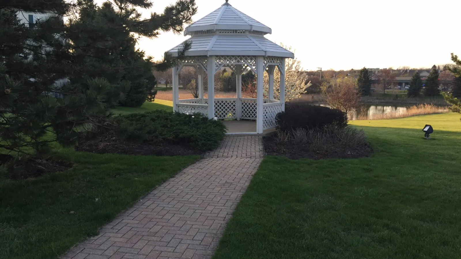A gazebo in Lombard (exact park not identified by the photographer)